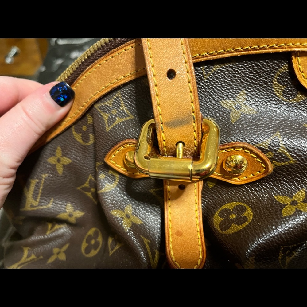 Louis Vuitton Tivoli Gm Brown Leather Hobo Bag - Picture 16 of 16